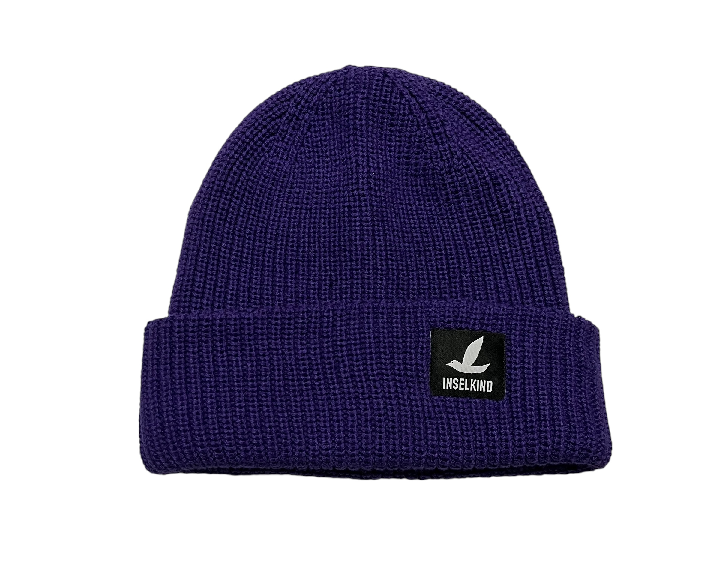 Inselkind Unisex Beanie Logo /violett