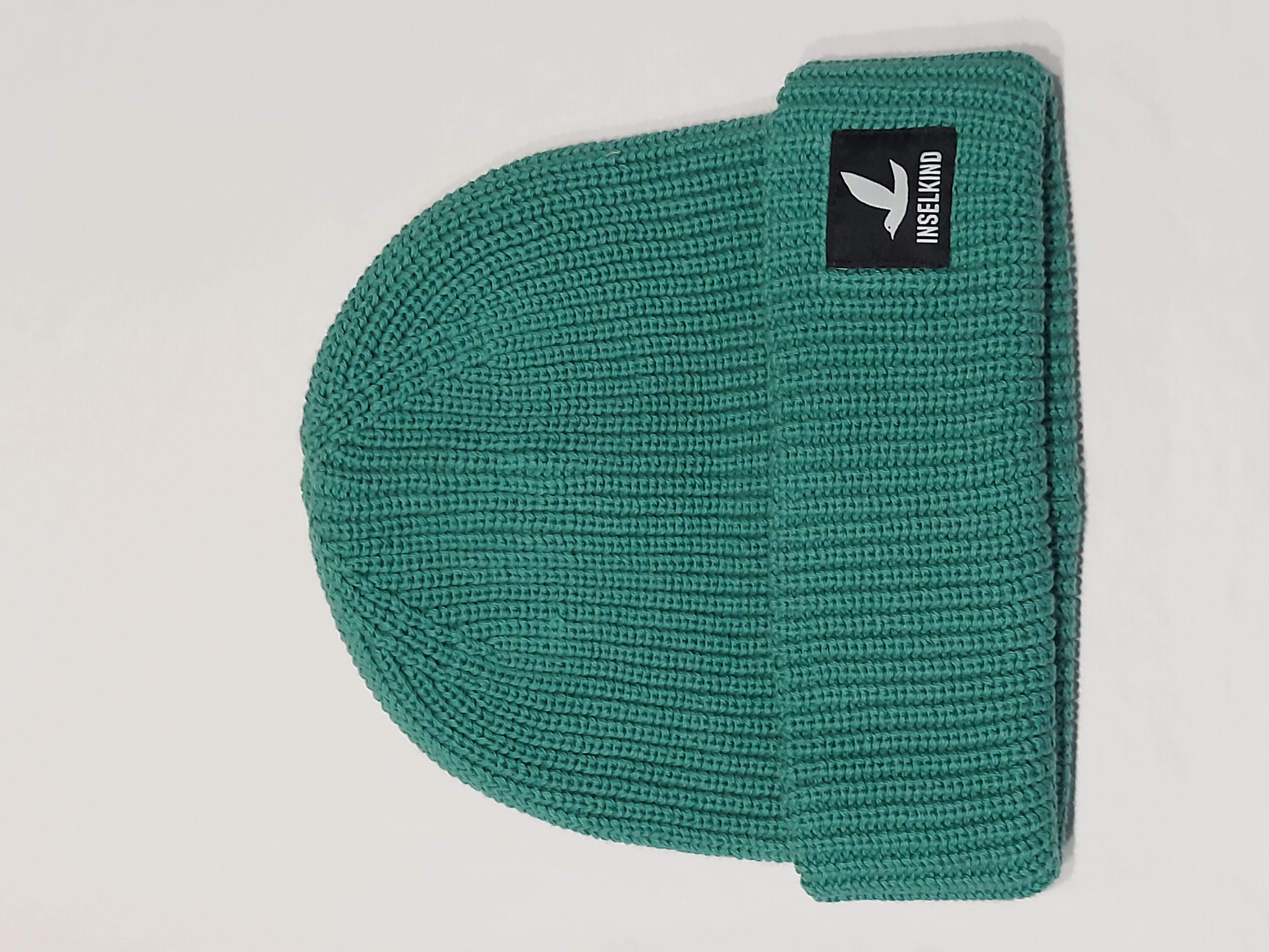 Inselkind Unisex Beanie Logo / green