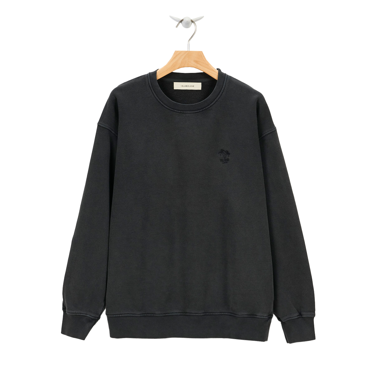 Island Love unisex Sweatshirt / washed black