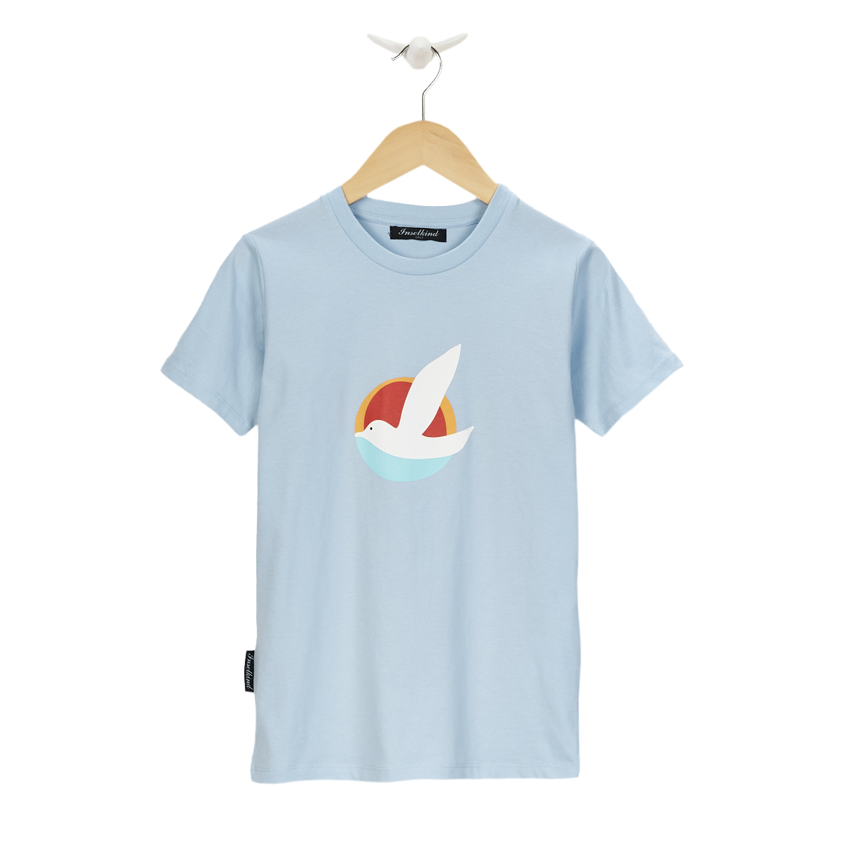 Classic Logo T-Shirt / subdued blue