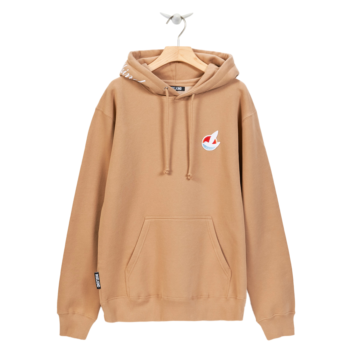 Nautilus Hoody Logo / camel