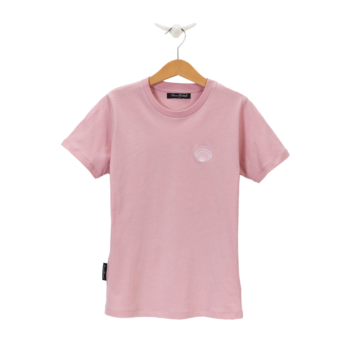 Classic Muschelstick T-Shirt / pale pink