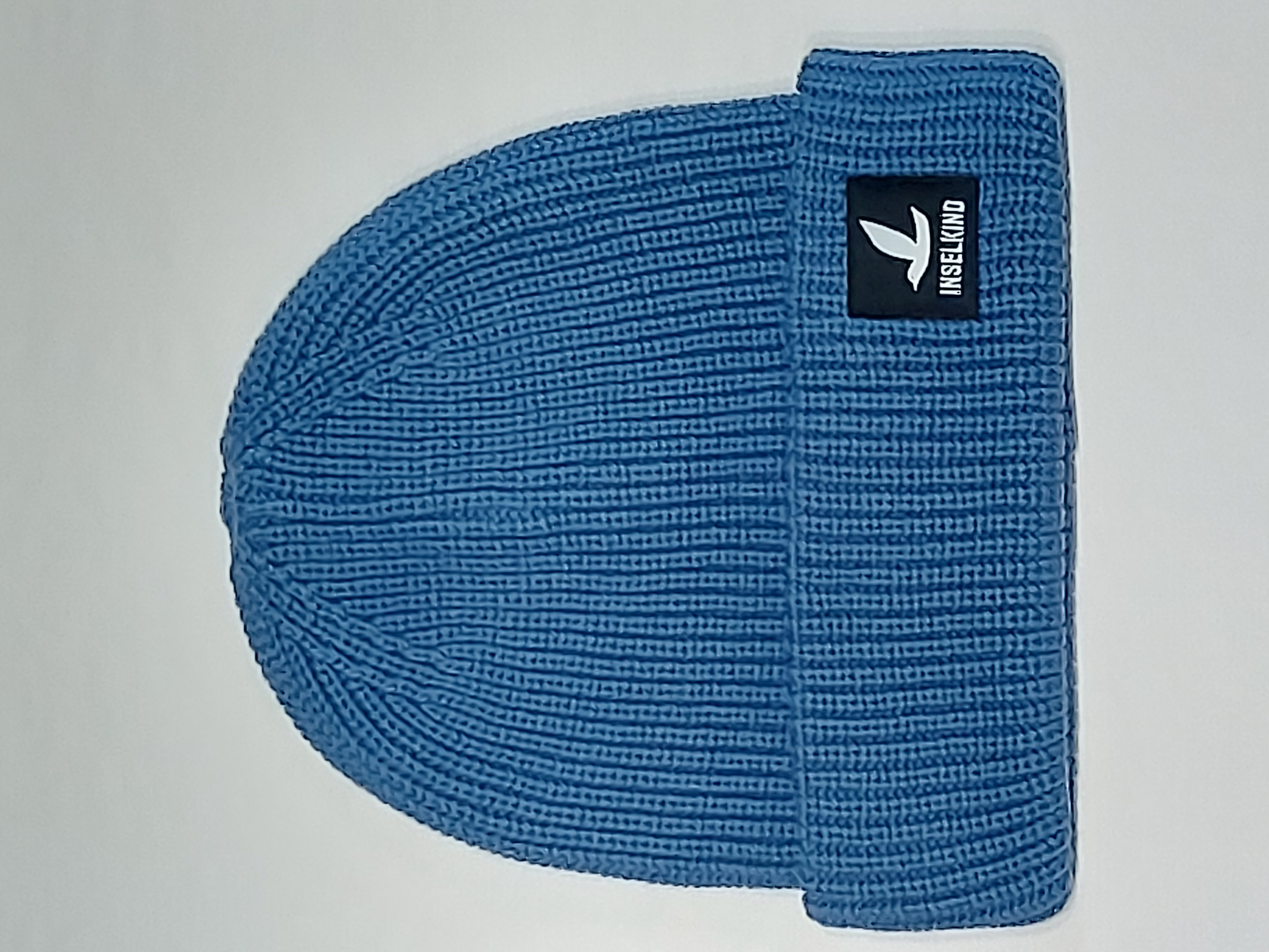Inselkind Unisex Beanie Logo / blue