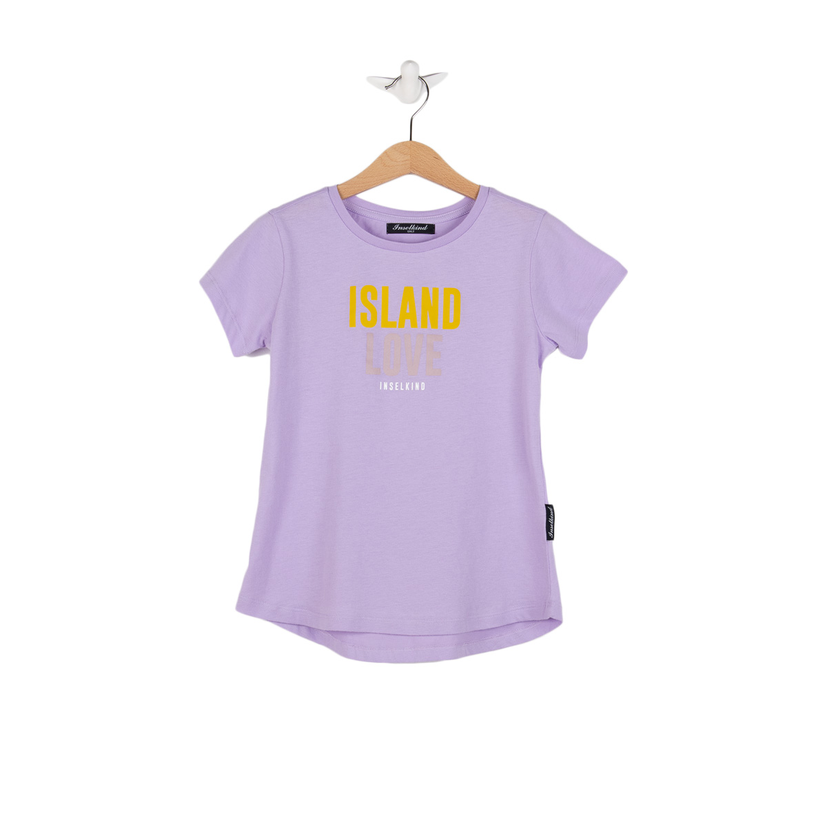 Island Love T- Shirt für Mädchen / violet