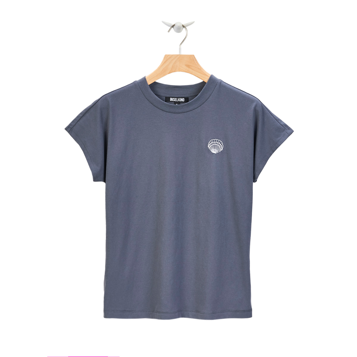T-Shirt Sünje Muschel / steel grey