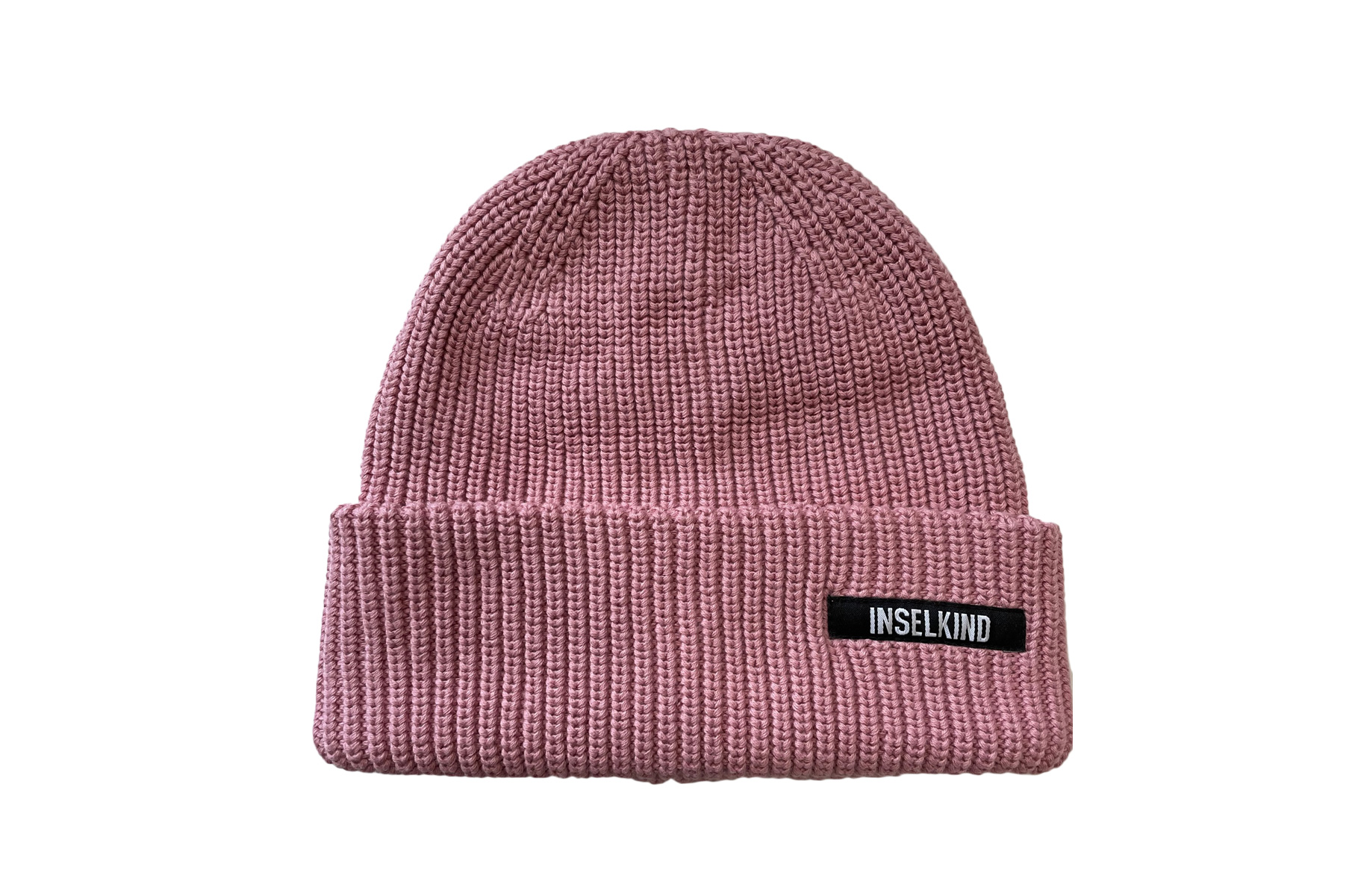 Inselkind-Beanie-Cotton-Schriftzug-pale-pink