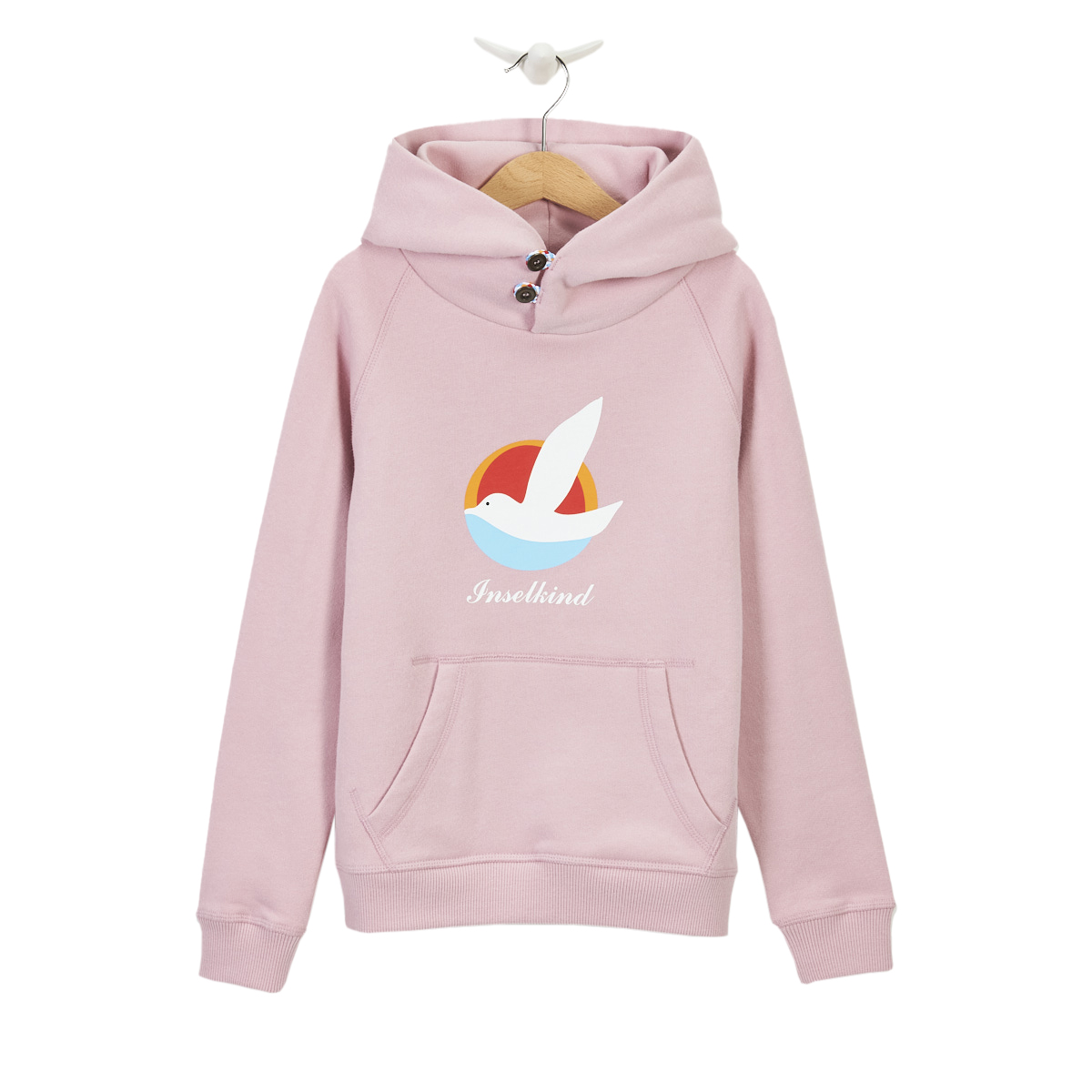 IK_LOGO_HOODY_KIDS_PALE_PINK_VORNE