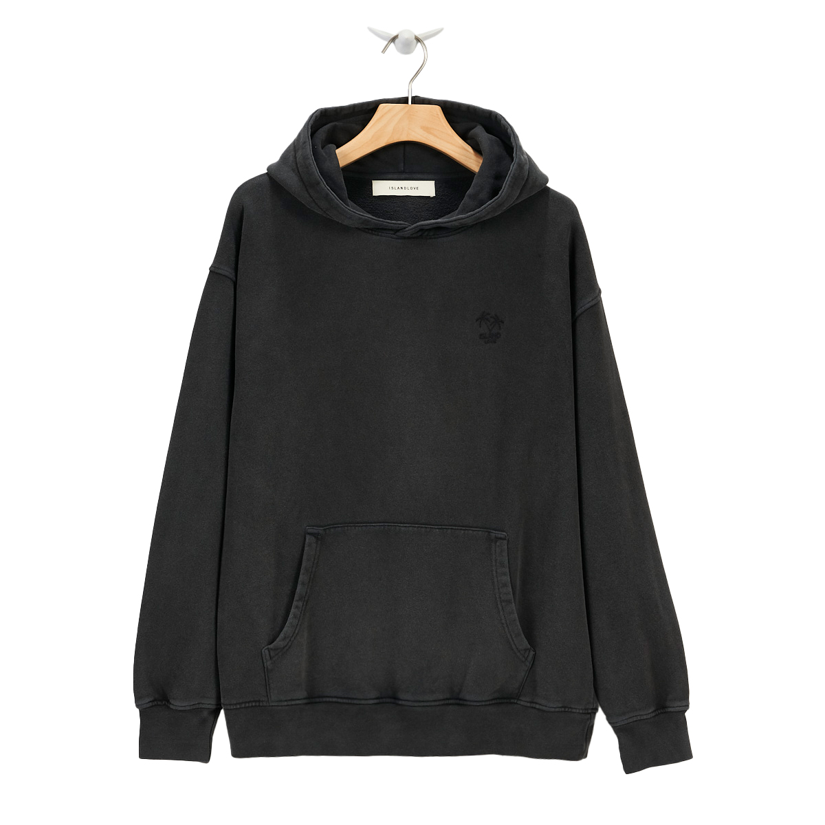 Island Love unisex Hoody / washed black