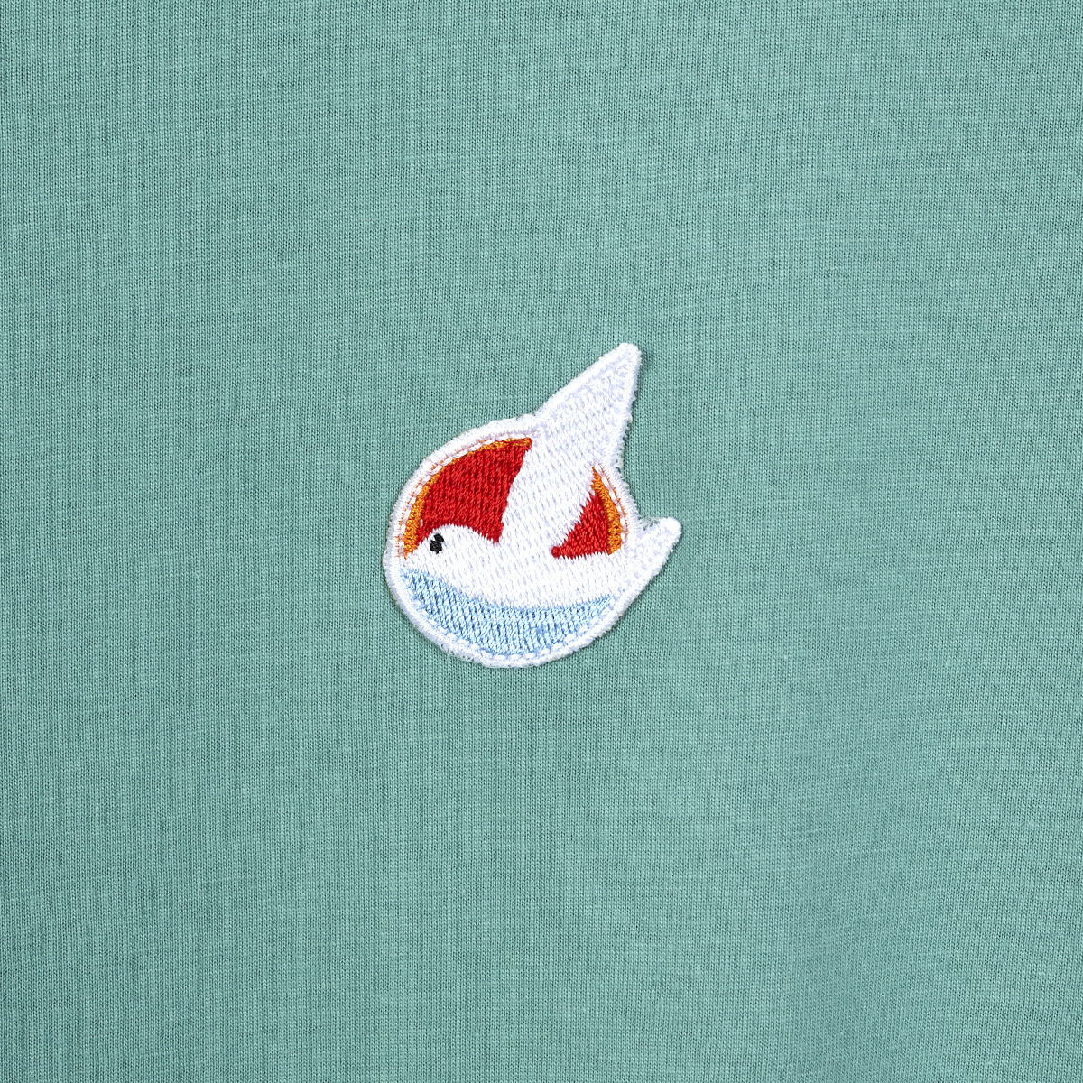 T- Shirt Logobadge / aloe