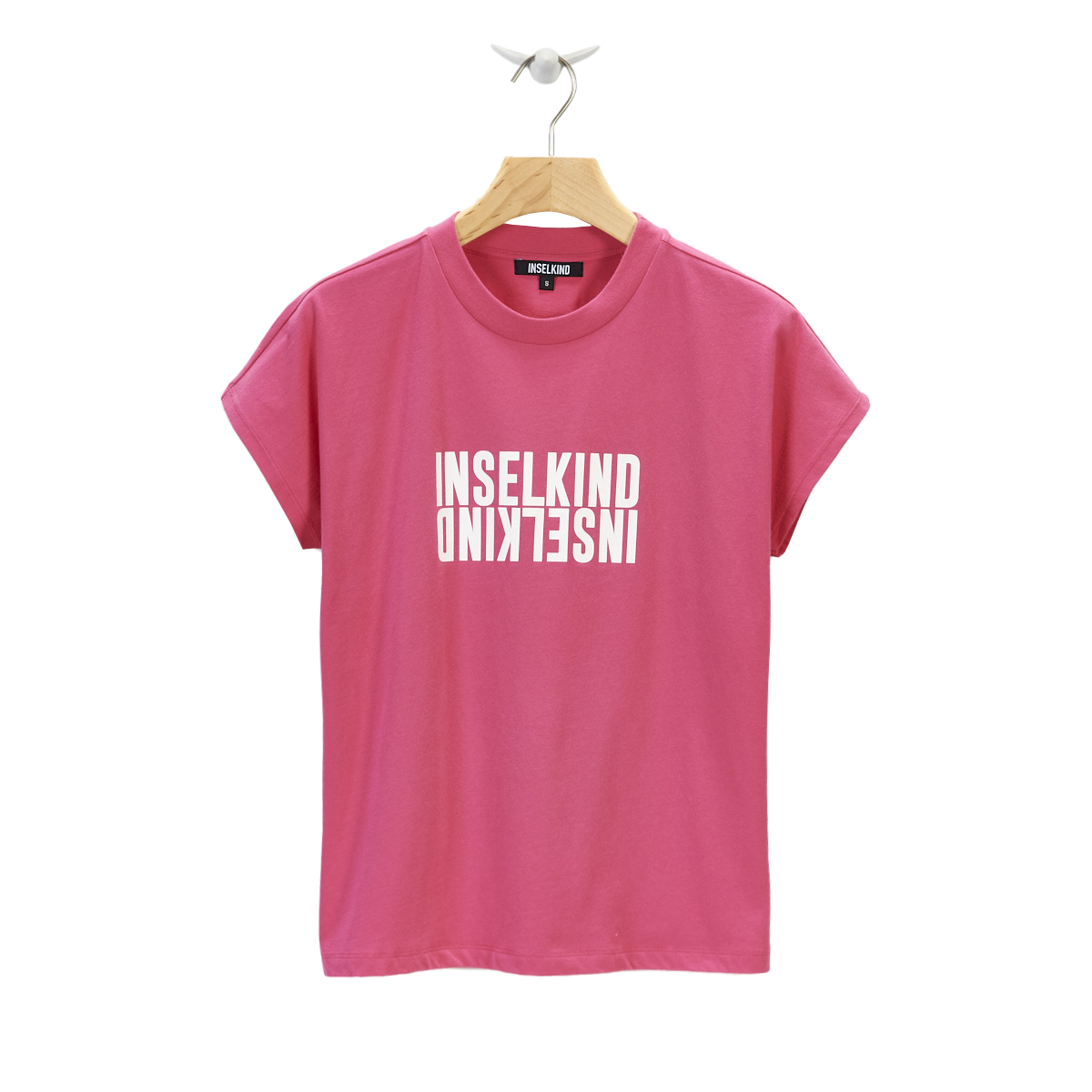 T-Shirt Sünje (Inselkind Typo) / pink