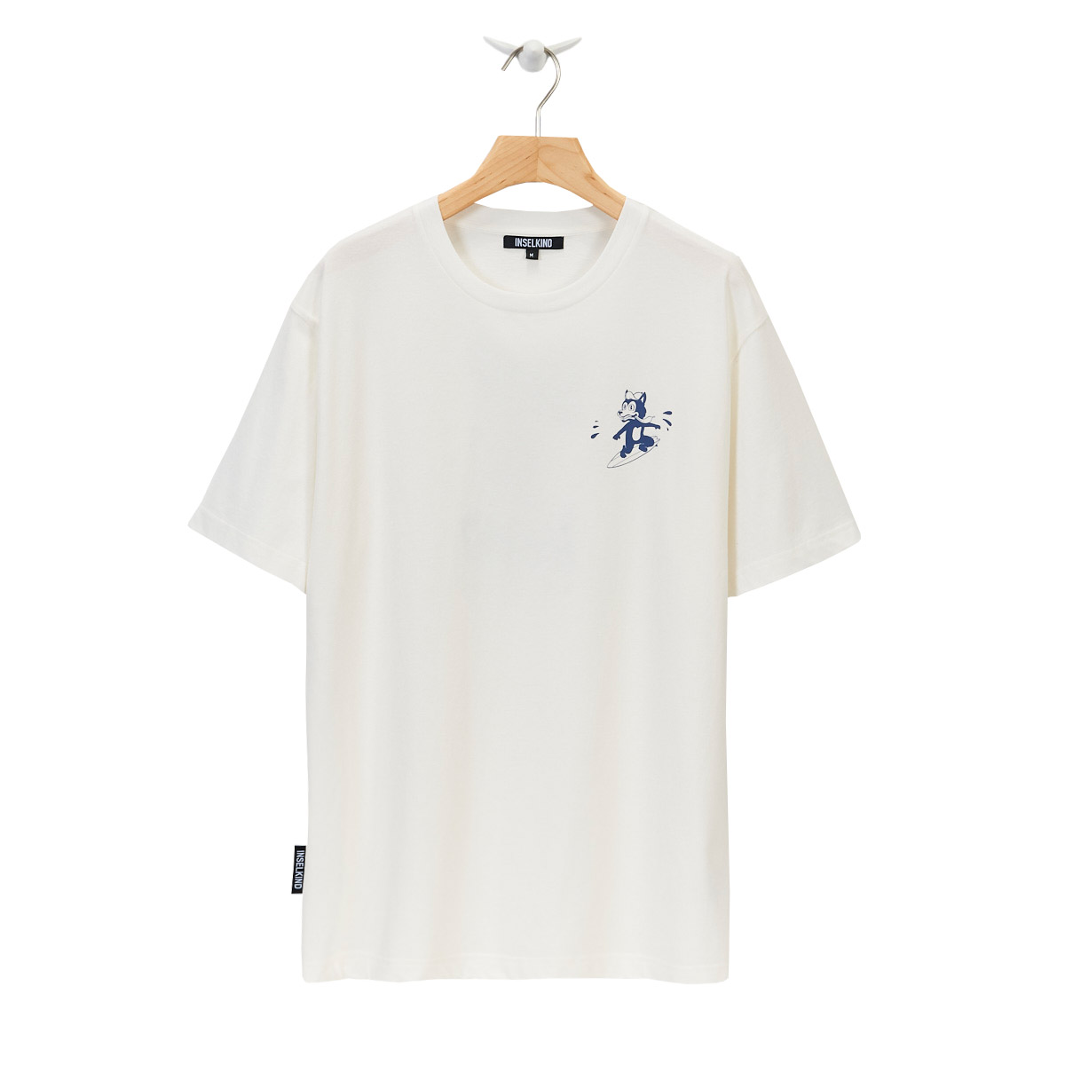 T-Shirt Surf Fuchs / off white