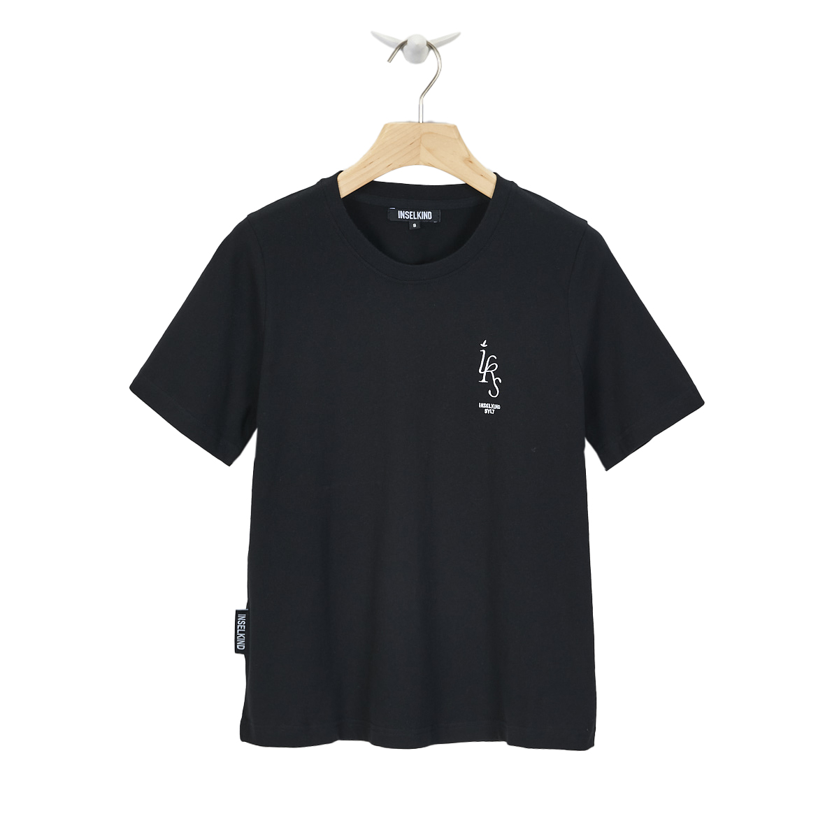Inselkind_T-Shirt_IK10718-1_Detail-3_vorne T-Shirt Inselkind / black
