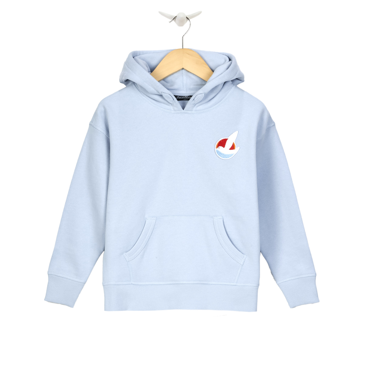 K4 Logo Hoody Kids / subdued blue