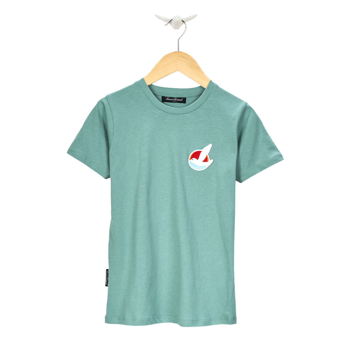 Classic T-Shirt Logobadge / aloe