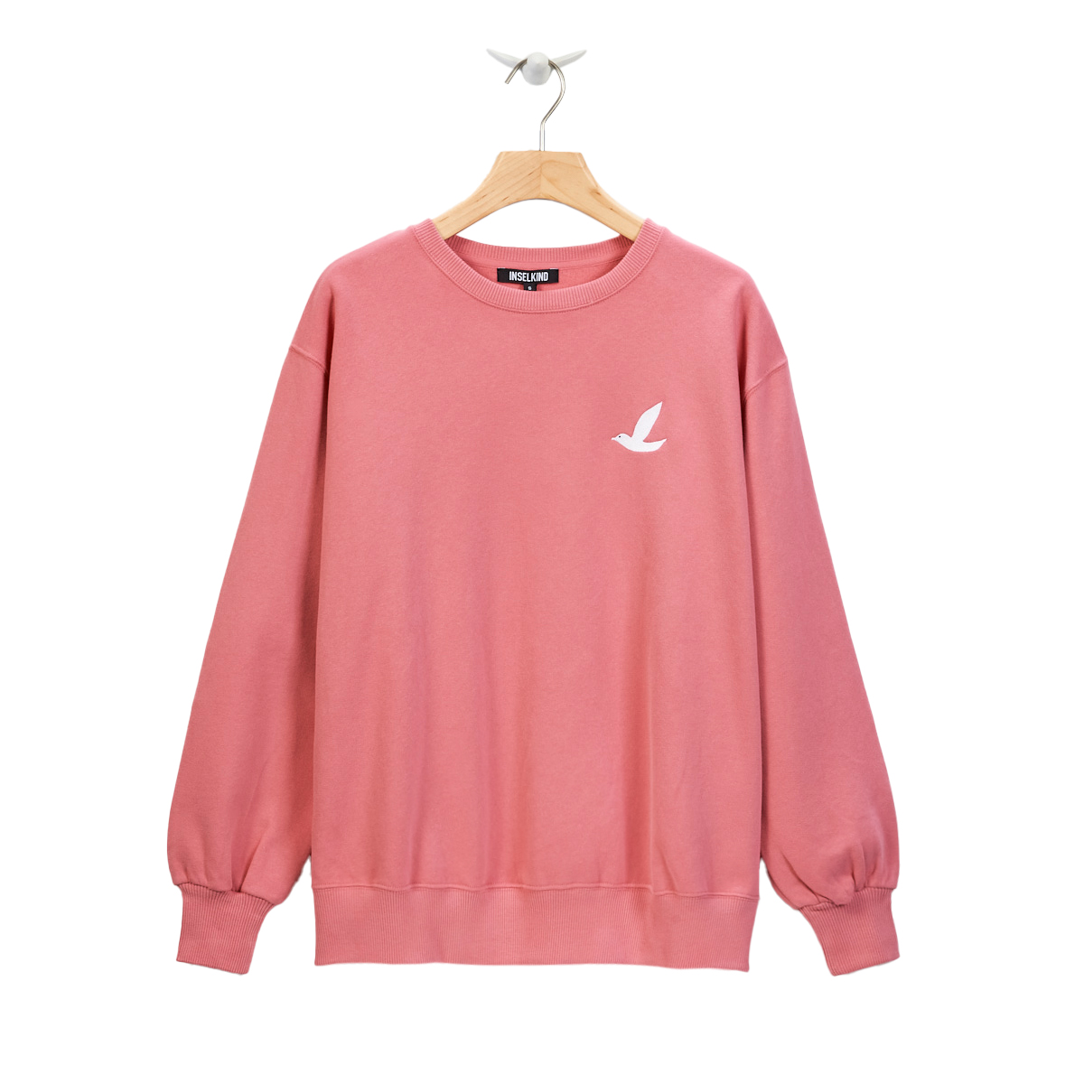 Crewneck Sweatshirt Möwe / berry