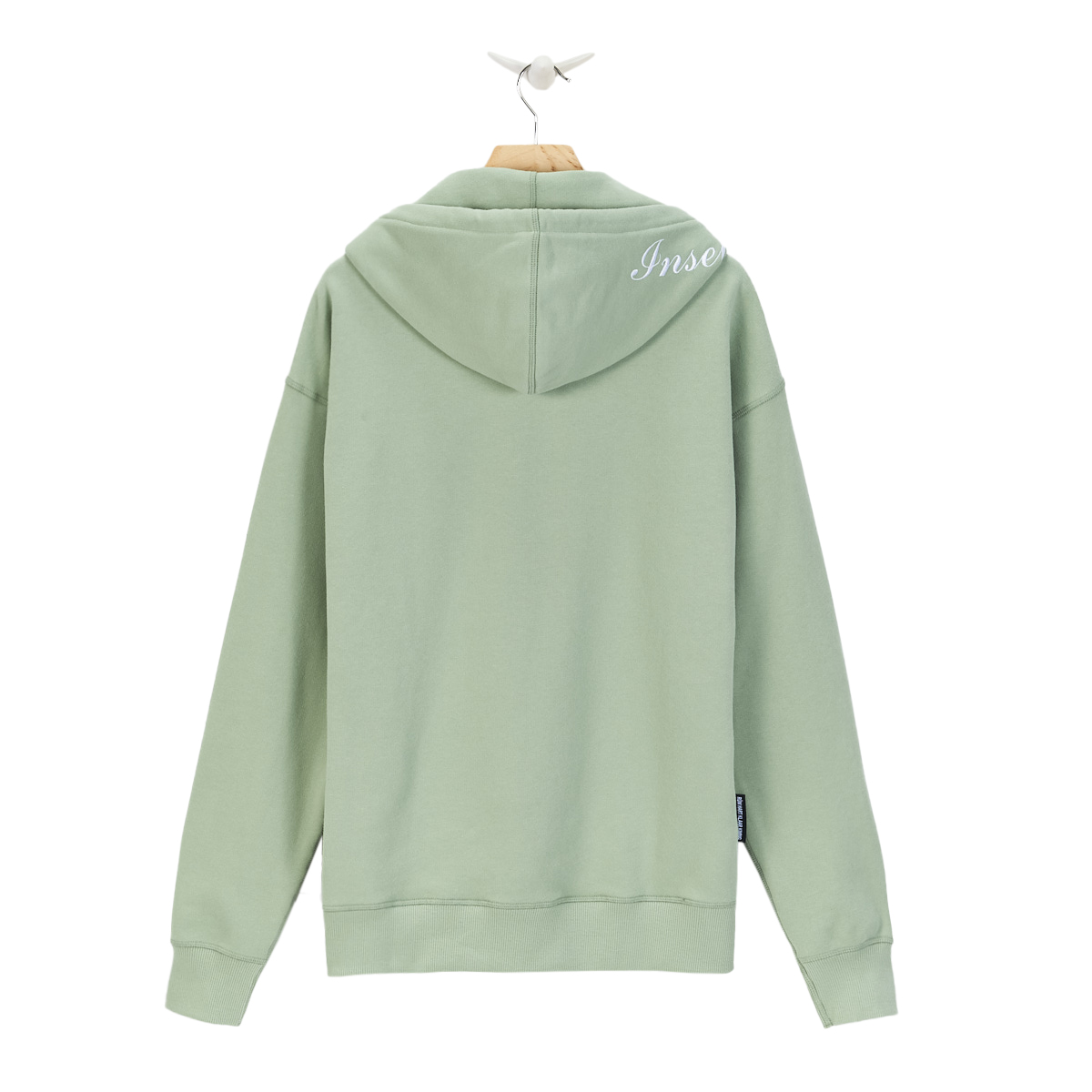 Captain zip Hood Logo / green