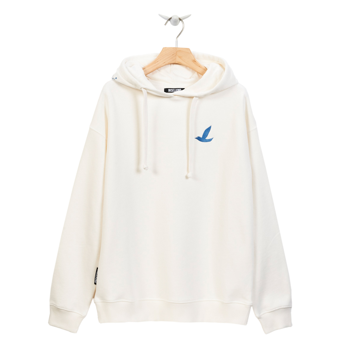 Loose Fit Hood Möwe / off white