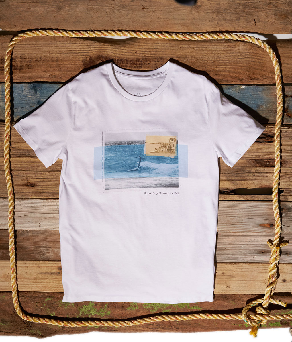 Frist Surf T-Shirt / weiss