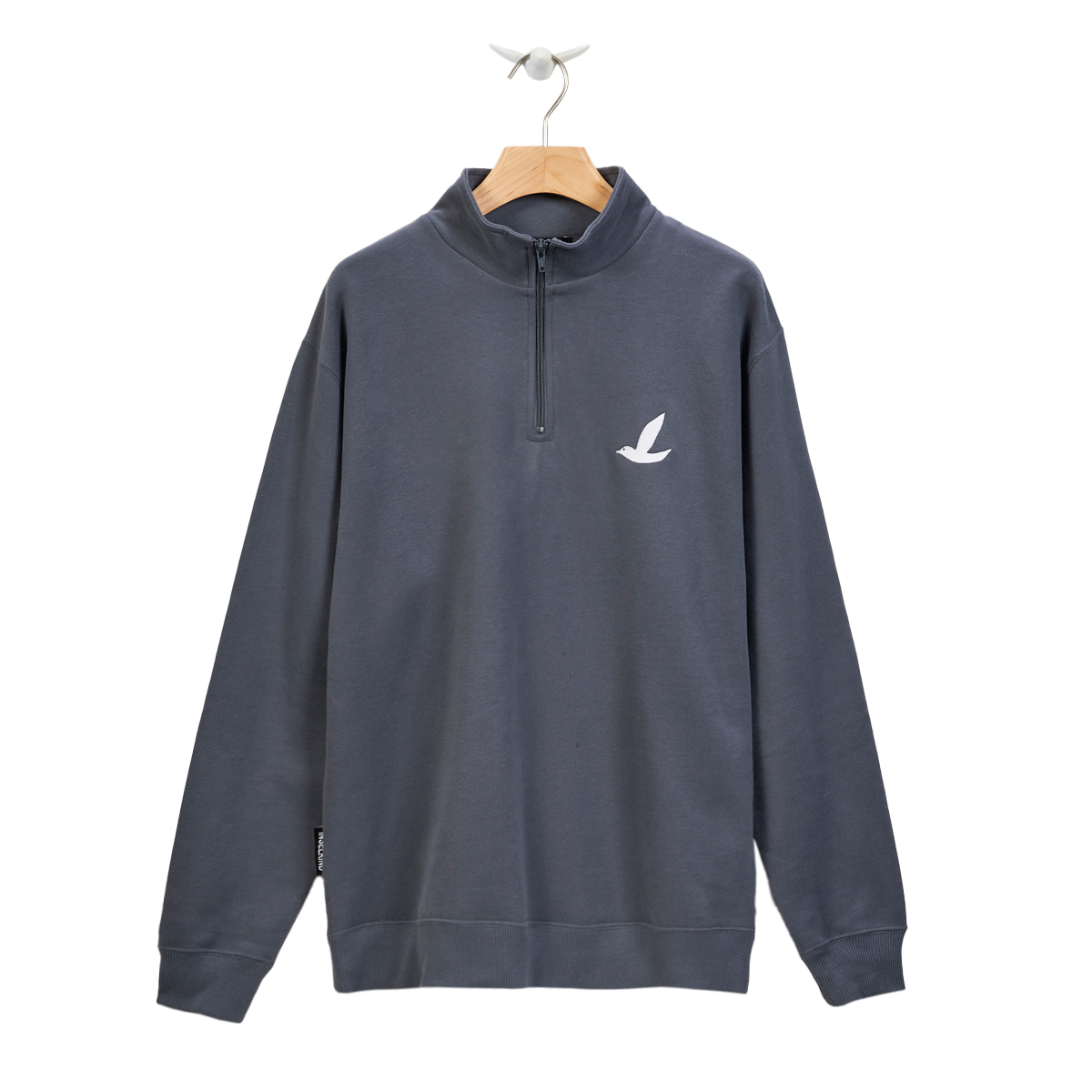 Thore Half Zip Möwe / steel grey