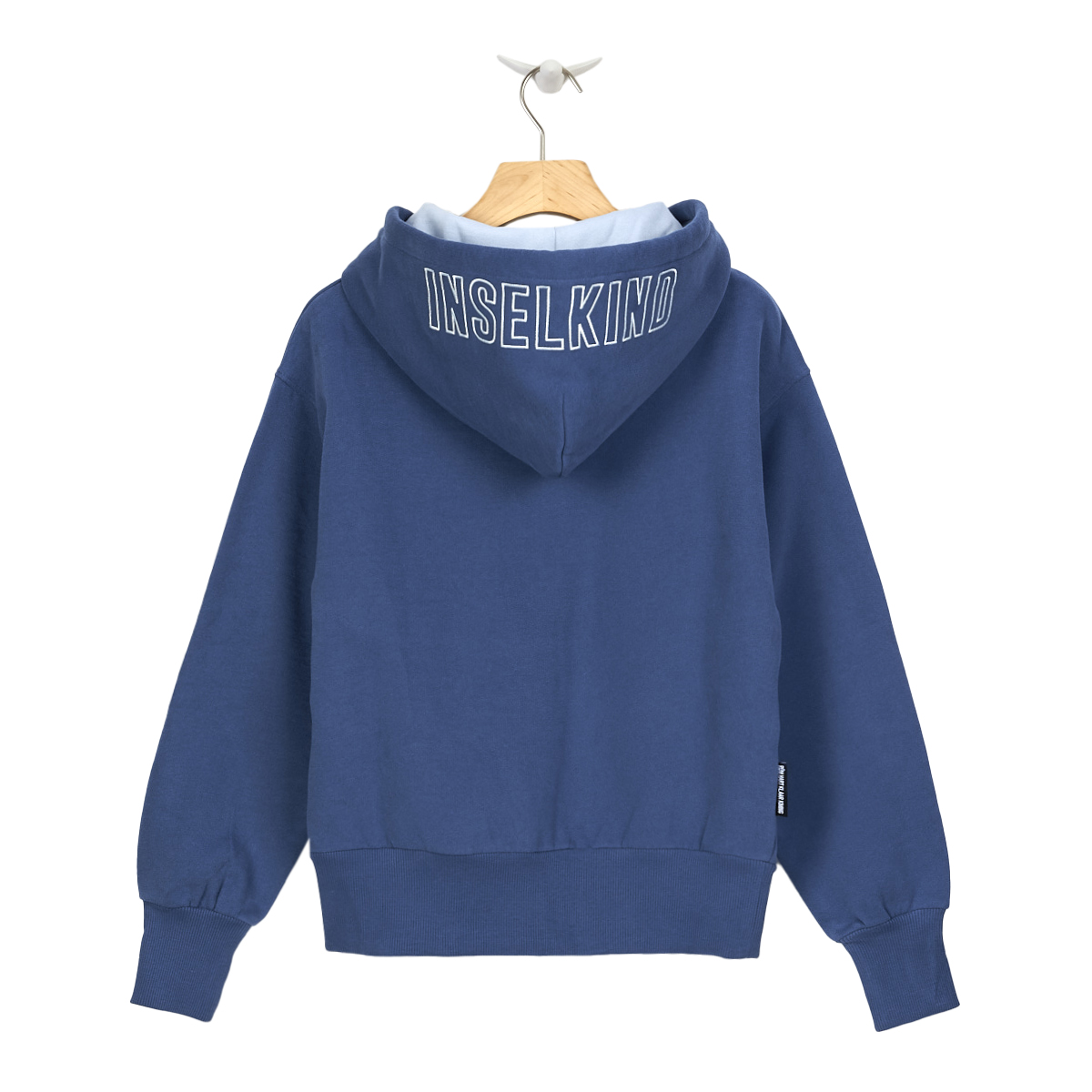 Loose Fit Zip Hood Möve / sail