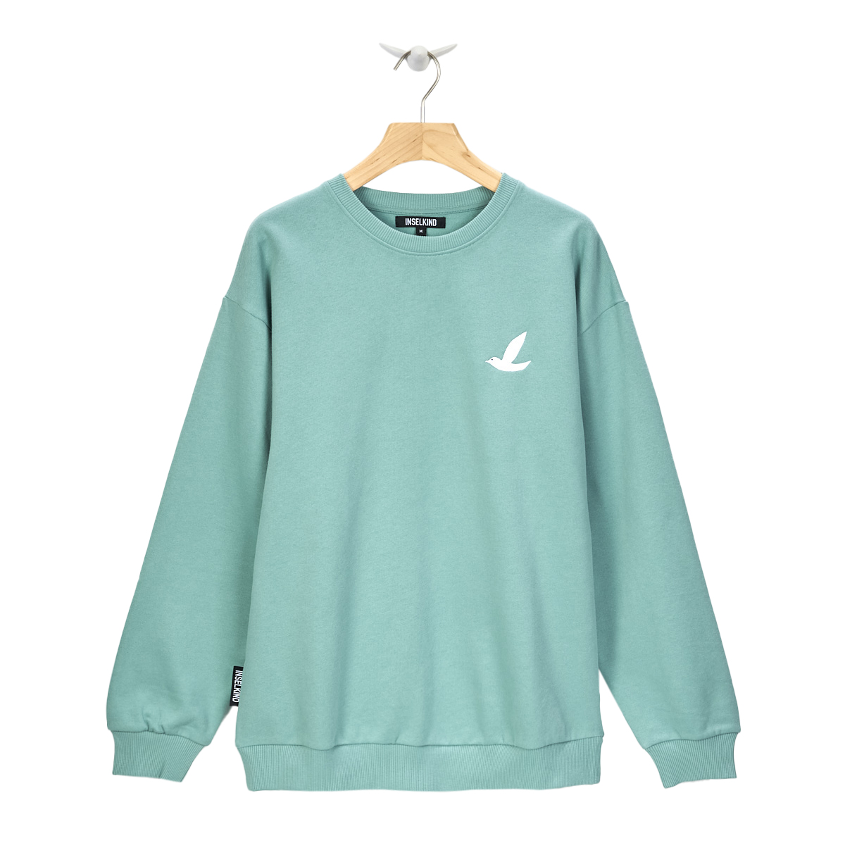 Crewneck Sweatshirt Möwe / aloe